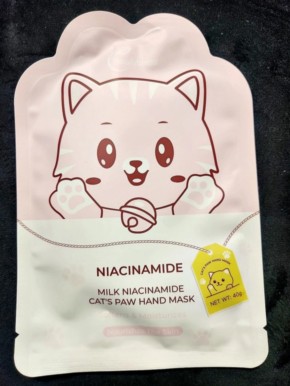Beautytruss Goat Milk Niacinamide Cat's Paw Hand Mask Niacinamide Hand Mask